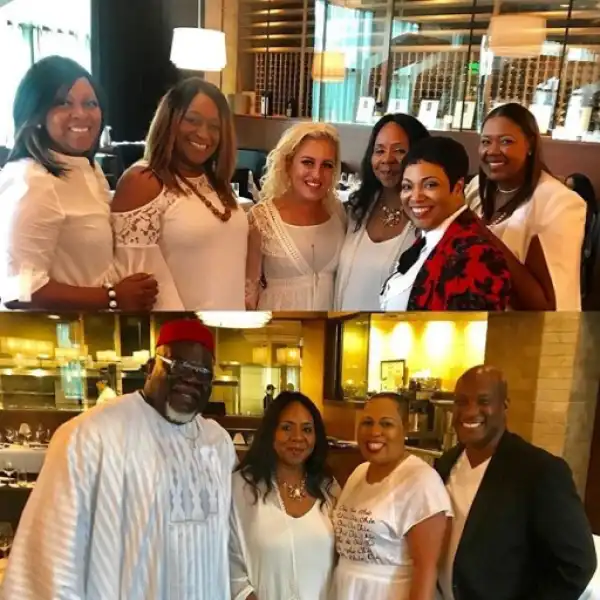 Bishop TD Jakes Rocks Agbada & Igbo Red Cap In New Photos